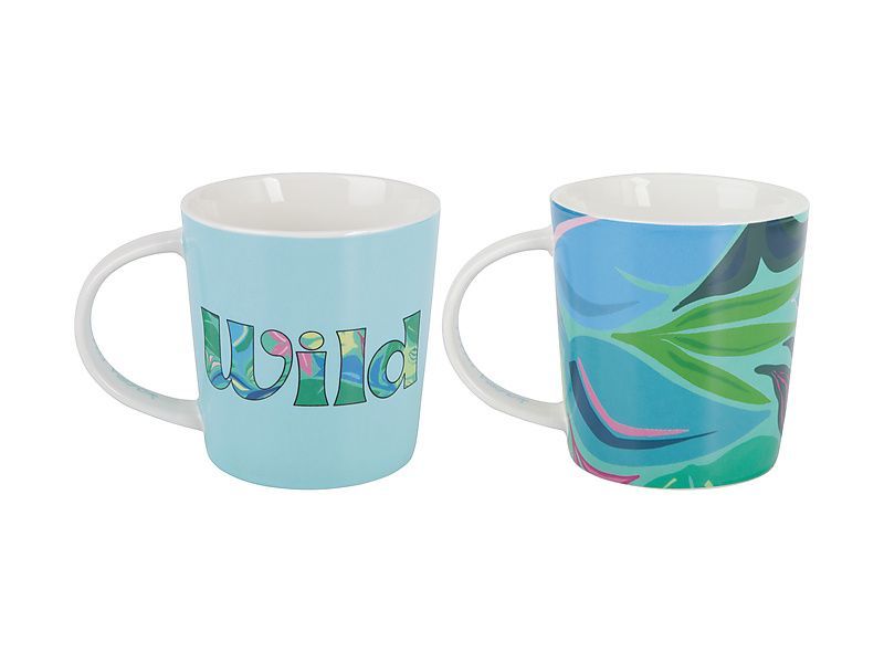 Maxwell & Williams: Kasey Rainbow Be Fierce Mug Set - Wild (380ml) (Set of 2)