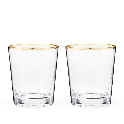 Gilded Glass Tumbler Set - Twine