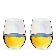 Load image into Gallery viewer, Luster Stemless Wine Glass Set - Twine