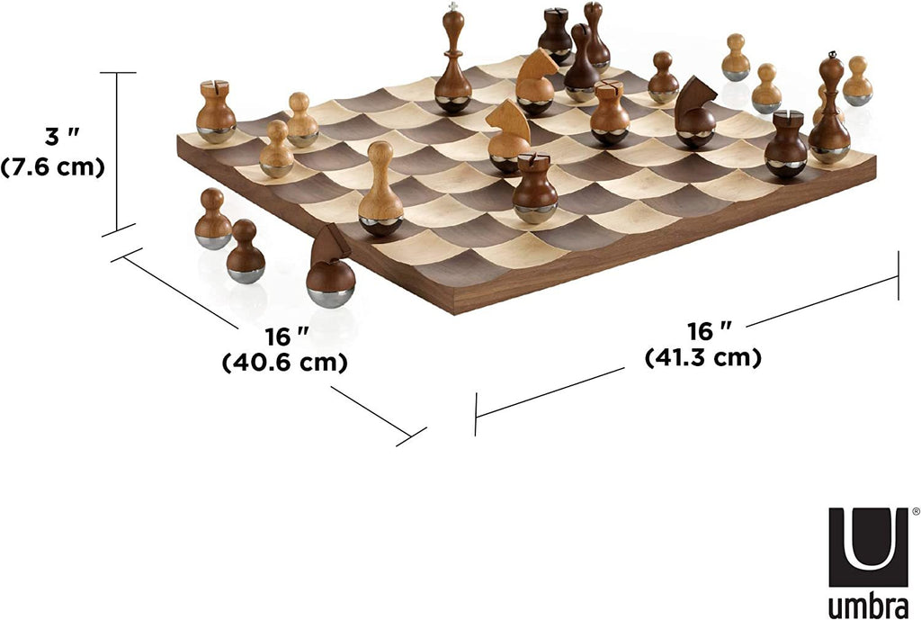 UMBRA Wobble Chess Set