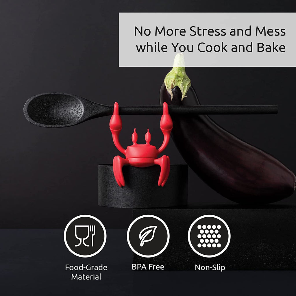 Ototo: Red Spoon Holder & Steam Releaser