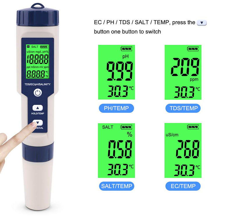 High Precision Digital Water pH Tester