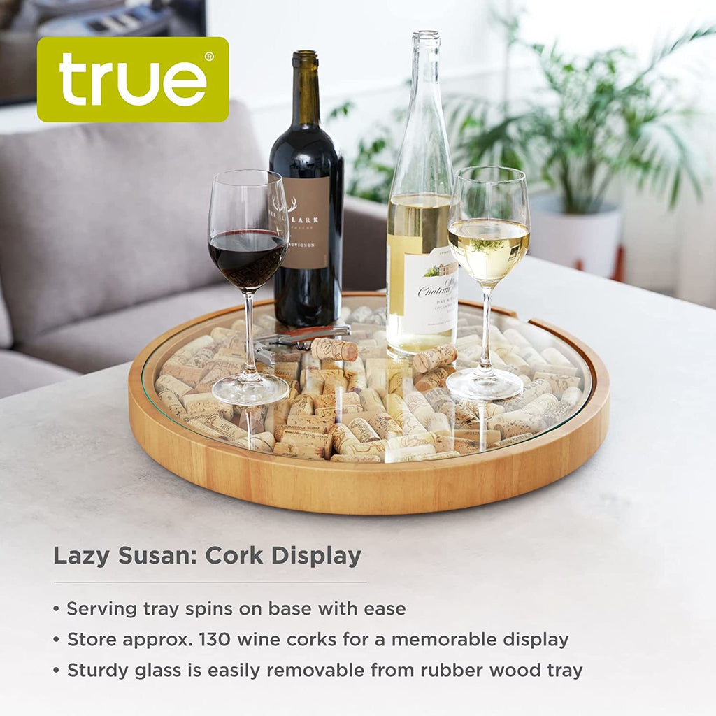 Lazy Susan: Cork Display - True