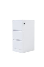 Load image into Gallery viewer, Gorilla Office Particle Board &amp; Steel 3 Drawers White