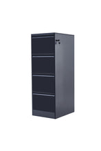 Load image into Gallery viewer, Gorilla Office Particle Board &amp; Steel 4 Drawers Black