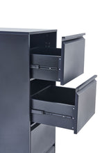 Load image into Gallery viewer, Gorilla Office Particle Board &amp; Steel 4 Drawers Black