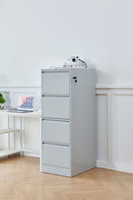 Load image into Gallery viewer, Gorilla Office Particle Board &amp; Steel 4 Drawers Silver