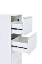 Load image into Gallery viewer, Gorilla Office Particle Board &amp; Steel 4 Drawers White