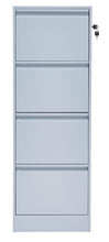Load image into Gallery viewer, Gorilla Office Particle Board &amp; Steel 4 Drawers Silver