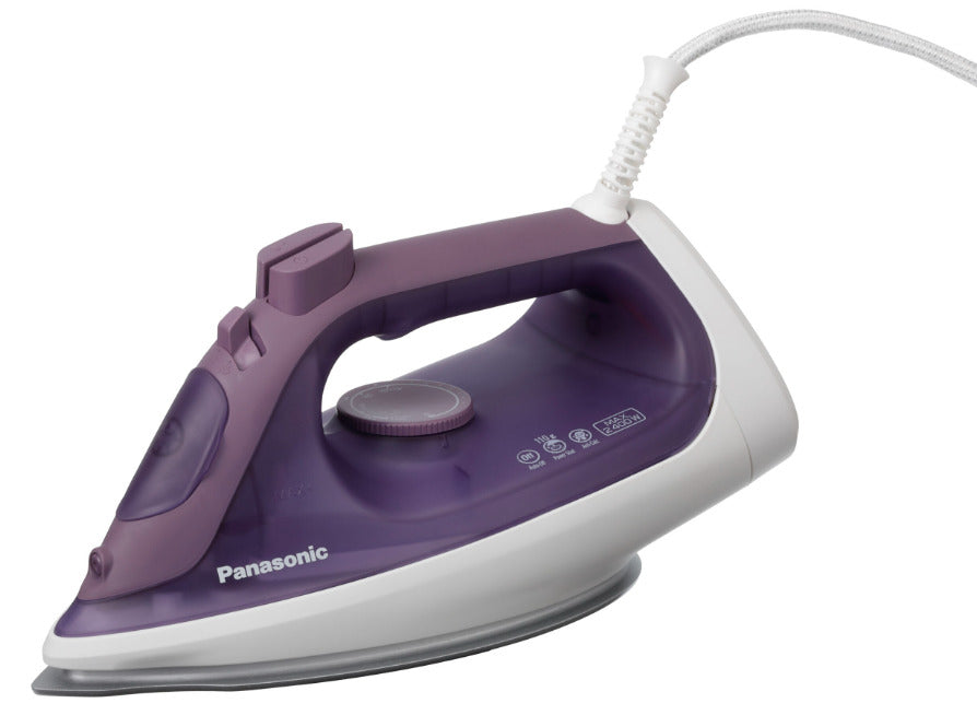 Panasonic: 2400w Electric Steam Iron Ceramic Plate and Auto Shutoff