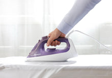 Load image into Gallery viewer, Panasonic: 2400w Electric Steam Iron Ceramic Plate and Auto Shutoff