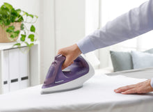 Load image into Gallery viewer, Panasonic: 2400w Electric Steam Iron Ceramic Plate and Auto Shutoff
