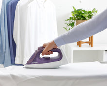 Load image into Gallery viewer, Panasonic: 2400w Electric Steam Iron Ceramic Plate and Auto Shutoff