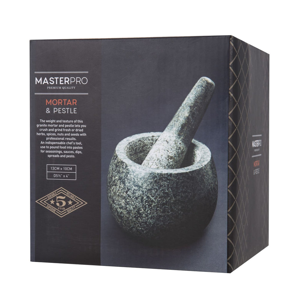MasterPro: Granite Mortar & Pestle