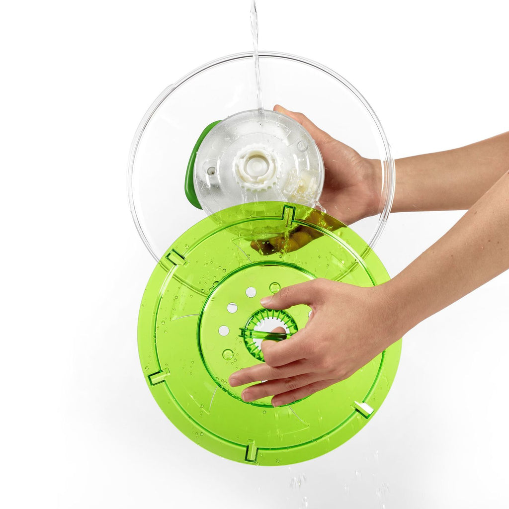 Zyliss: Easy Spin 2' Small Salad Spinner - Green