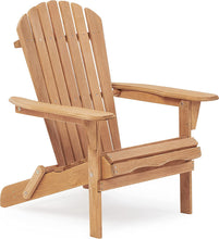 Load image into Gallery viewer, Solid Wood Folding Adirondack Chair