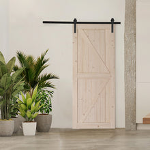 Load image into Gallery viewer, Fraser Country Wood Barn Door with Installation Hardware Kit