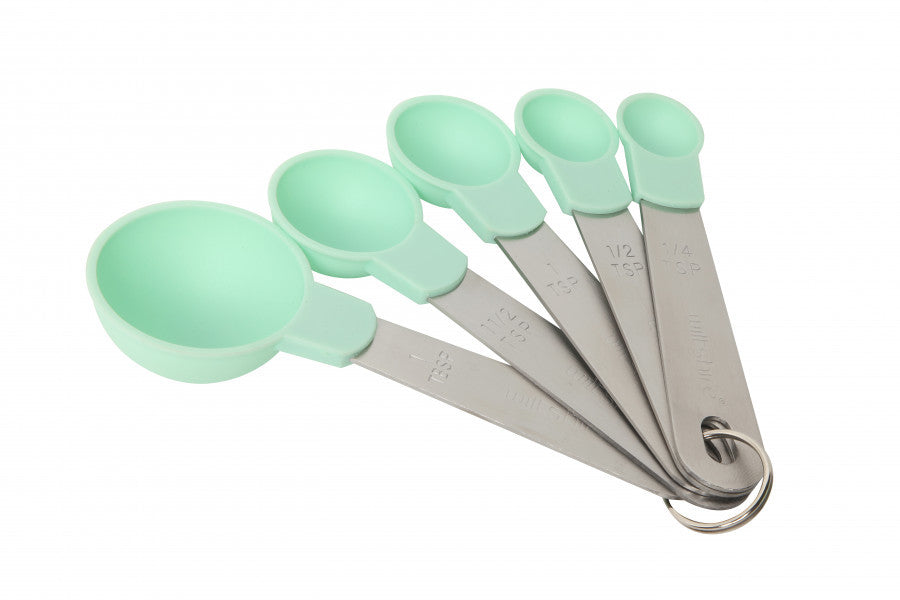 Wiltshire: Measuring Spoons - 5 Pieces (Green)