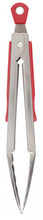 Load image into Gallery viewer, Wiltshire: Classic Red Soft Grip Tongs 228mm