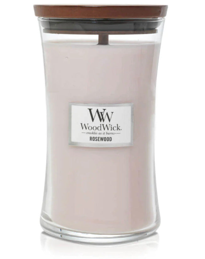 WoodWick: Hourglass Candle - Rosewood (Large)