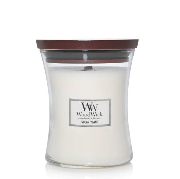 WoodWick: Hourglass Candle - Solar Ylang (Medium)