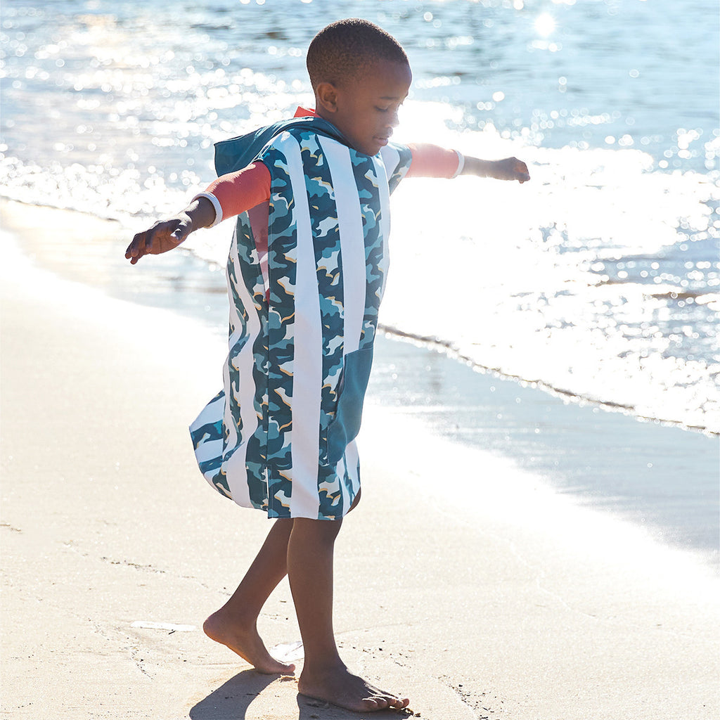 Dock & Bay: Poncho Kids Collection - Cool Camo Xs