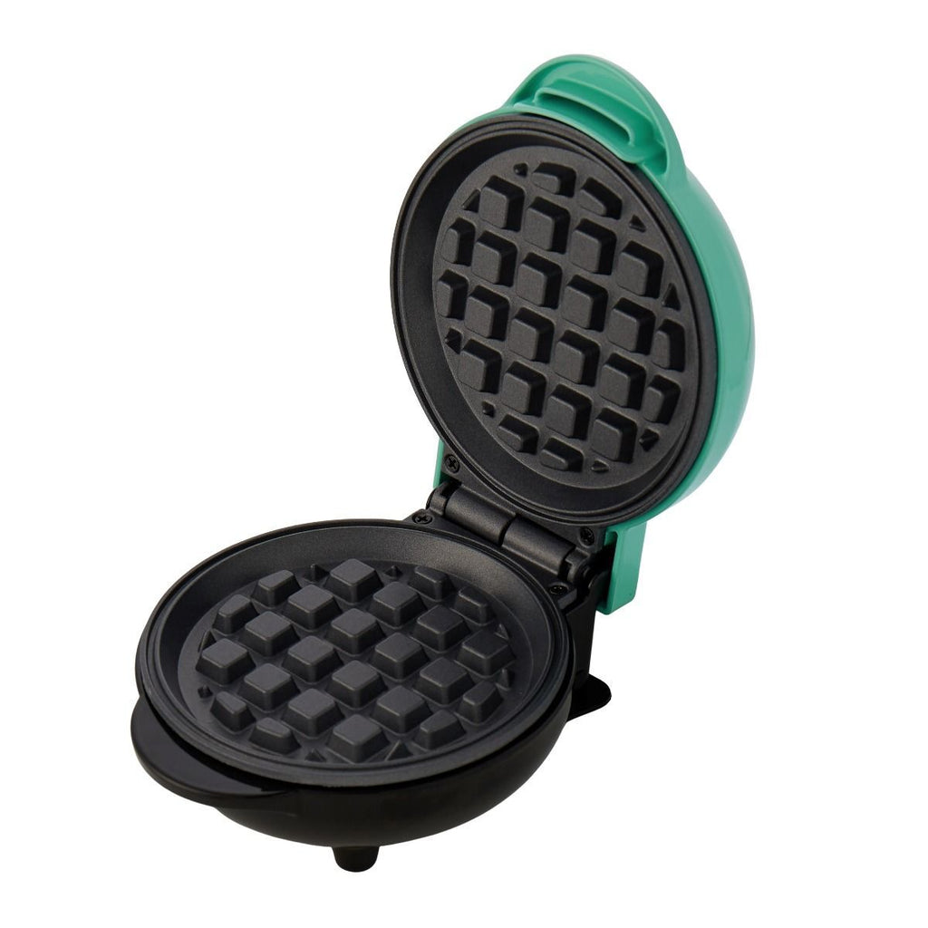 Davis & Waddell: Electric Mini Waffle Maker (Green)