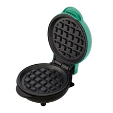 Load image into Gallery viewer, Davis &amp; Waddell: Electric Mini Waffle Maker (Green)
