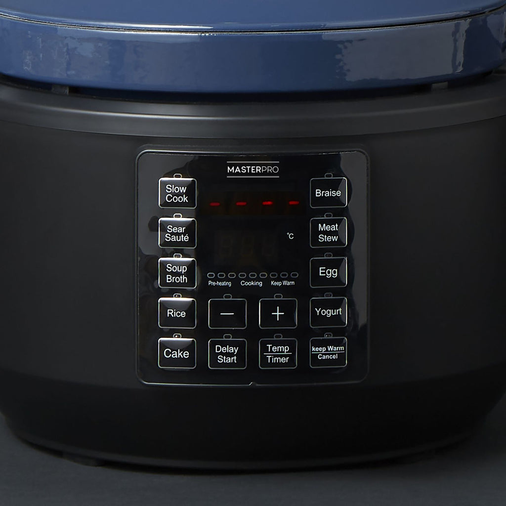 MasterPro: Electric Dutch Oven (Blue)