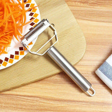 Load image into Gallery viewer, Ape Basics: Stainless Steel Vegetable Peeler &amp; Julienne Cutter