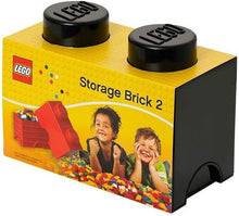 Load image into Gallery viewer, LEGO: Storage Brick 2 - Black