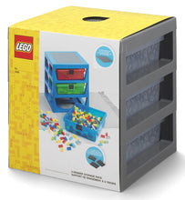 Load image into Gallery viewer, LEGO: 3-Drawer Storage Rack - (Grey)