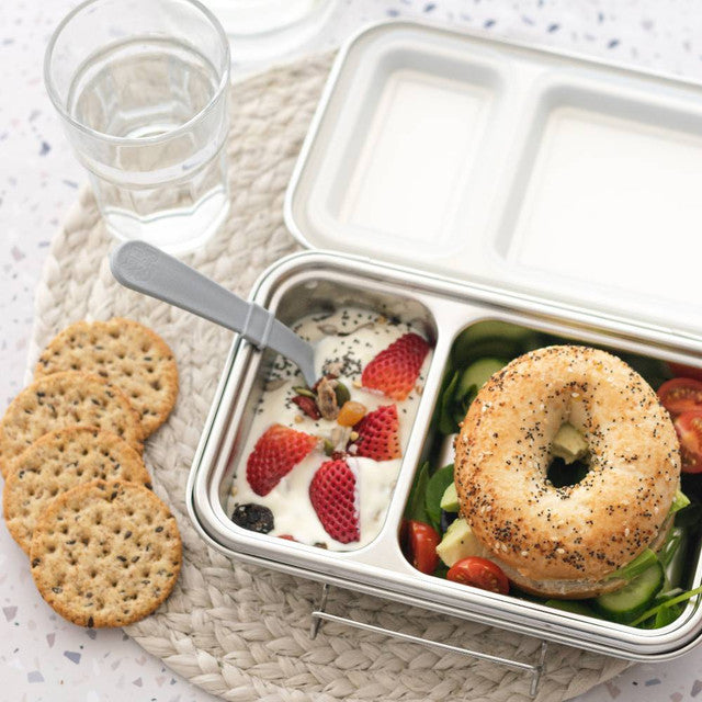 Nestling: Stainless Steel Duo Lunchbox