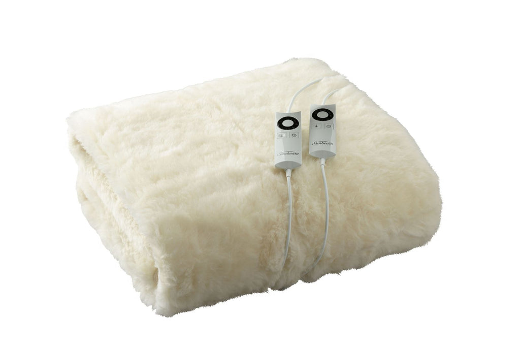 Sunbeam: Sleep Perfect - Wool Fleece Electric Blanket (Super King)