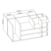 Load image into Gallery viewer, Gorilla Office: Space Saving Desktop Organizer - White