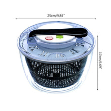 Load image into Gallery viewer, Manual Button Salad Spinner