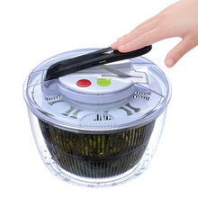 Load image into Gallery viewer, Manual Button Salad Spinner