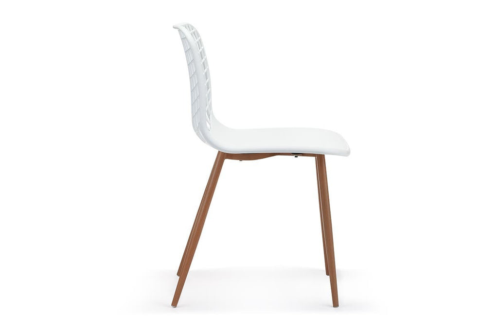 Ovela: Leerdam Dining Chairs - White (Set of 2)