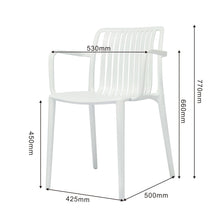 Load image into Gallery viewer, Fraser Country Set of 4 Contemporary Modern Dining Chair - White