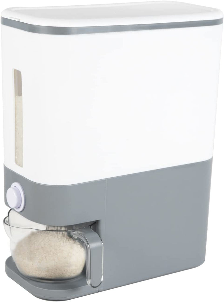 12Kg Rice Dispenser and Storage Container - Grey