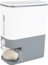 Load image into Gallery viewer, 12Kg Rice Dispenser and Storage Container - Grey