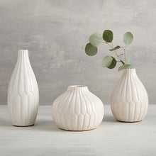 Load image into Gallery viewer, 47th &amp; Main: Round White Vase - Large