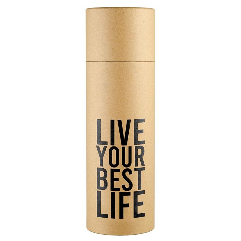 Santa Barbara: Glass Bottle - Live Your Best - Santa Barbara Design Studio