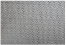 Load image into Gallery viewer, Maxwell &amp; Williams: Table Accents Leather Look Placemat Set - Grey Plait (43x30cm) (Set of 12)