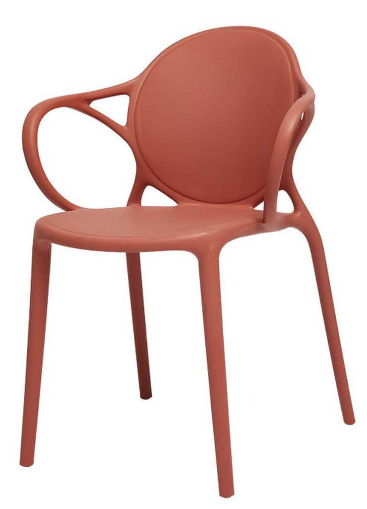 Fraser Country Contemporary Modern Dining Chair (Set of 4) - Red