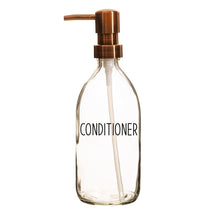 Load image into Gallery viewer, Sass &amp; Belle: Conditioner Refillable Glass Bottle With Pump