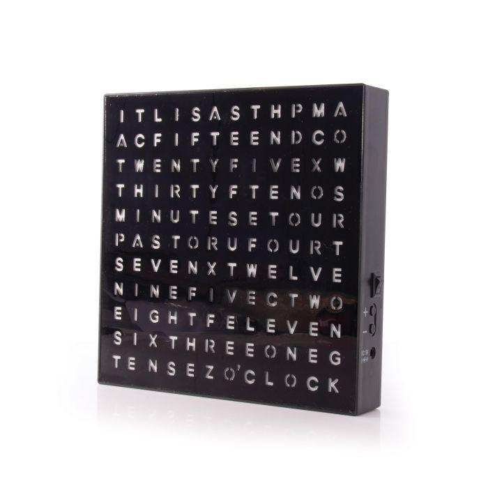 Maverick: Illuminated Word Clock (20cm)