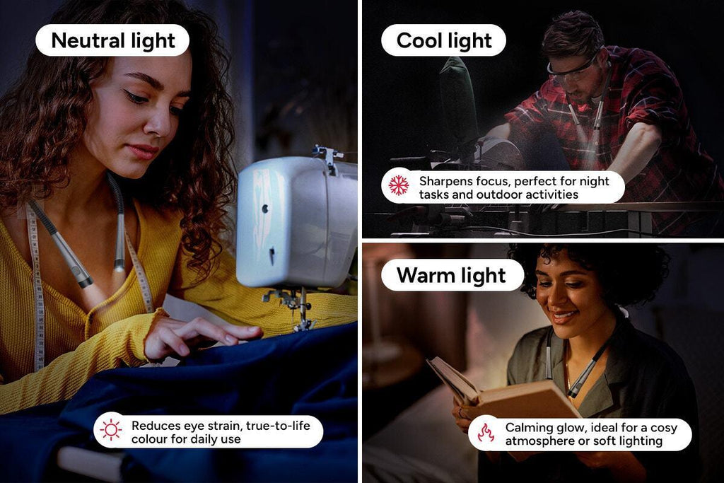 Rechargeable LED Neck Light - Kogan