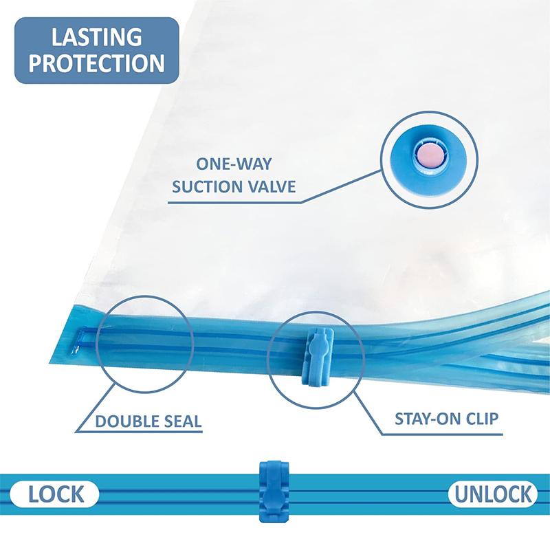 STORFEX Space Saver Bags with Hand Pump - Set of 30