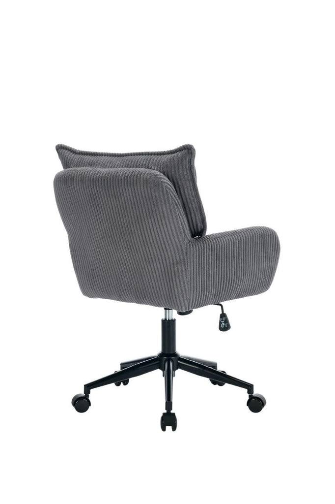 Gorilla Office - Ribbed Corduroy Office Chair - Grey